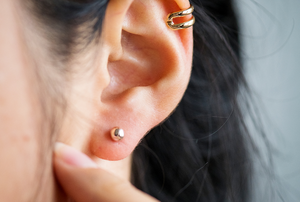 Piercings lóbulo oreja mayores